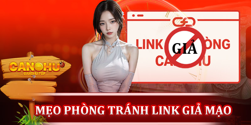 Mẹo phòng tránh link giả mạo